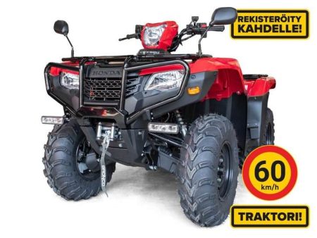 Honda traktorimönkijä, rekisteröity kahdelle, TRX520FE2 T3b